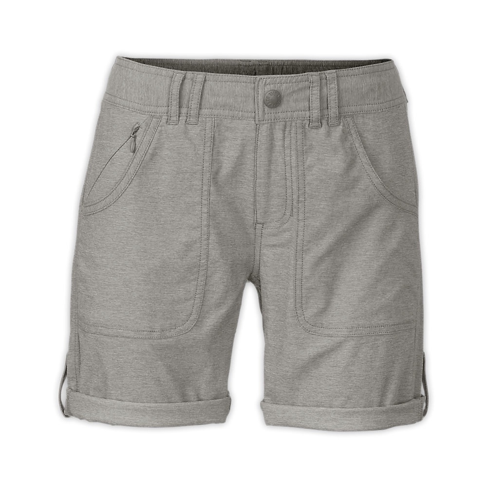 The North Face Horizon 2.0 Roll Up Gray Outdoor Hiking Shorts Women 10 Regular